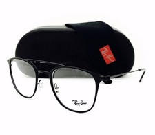 New Ray Ban Eyeglasses RB 6377 2904 Black / Matte Black 48  21  140 With Case