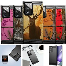 For Samsung Note 20 Ultra Flex TPU Fiber SET4 Shockproof Slim Flexible Case