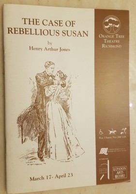 THEATERPROGRAMM DER FALL DES REBELLISCHEN SUSAN MALCOLM SINCLAIR SARAH J FENTON