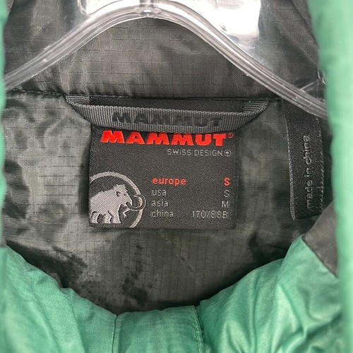 Mammut Womens Size S Green Swiss Design Pertex Quantum Polartec Alpha Jacket - Picture 4 of 8