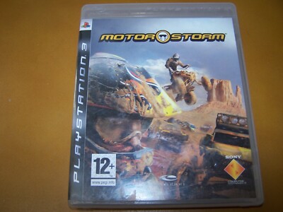 Jeu Motorstorm VF Complet PS3 – Édition PAL, Bon état, Boîte Et Instructions Incluses