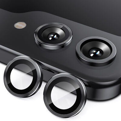 For Samsung Z Flip 7/6/5 5G Ring Circle Anti Scratch Clear Glass Lens Protector