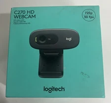 Logitech C270 HD Web Camera (960-000694) NEW IN BOX SEALED