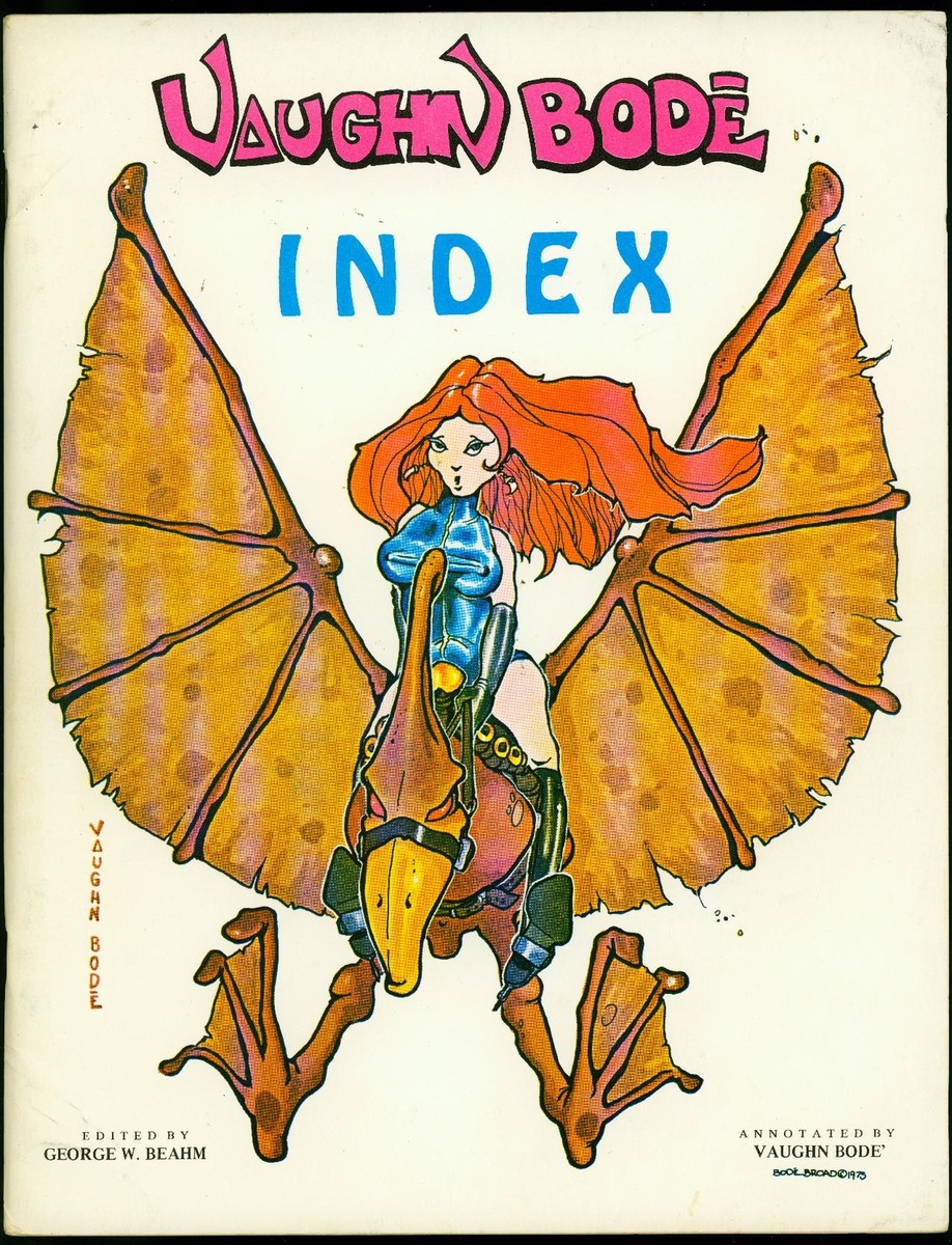 Vaughn Bode Index #1 1976- Underground- 1st print- George W