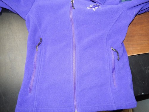 TCU Texas Christian University Horned Frogs Columbia fleece jacket women's Small - Picture 10 of 10