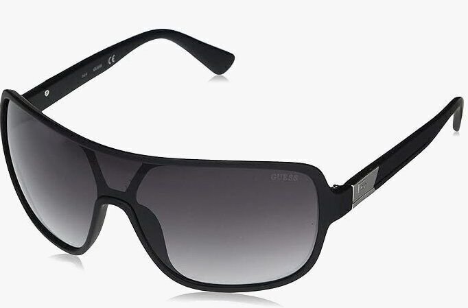 GUESS GF5068 02B Matte Black/Gradient Smoke Sunglasses | eBay