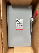 NEW Westinghouse Bryant HUN362 60A 600V 3P Safety Switch Disconnect non fusible