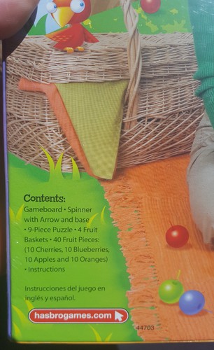 HiHo Cherry-O Childrens Educational Game From 2007 By HASBRO NEW/SEALED - Picture 3 of 5