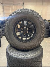 18" Dodge Ram 1500 TRX Black OEM 66002 wheels rims 35" tires 2022 2023 2024