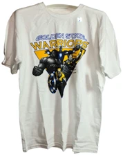 Fifth Sun Youth Golden State Warriors Avengers Short Sleeve T-Shirt, White