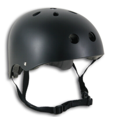 Skaterhelm Black, Skateboard, Roller, Scooter, Fahrrad Helm