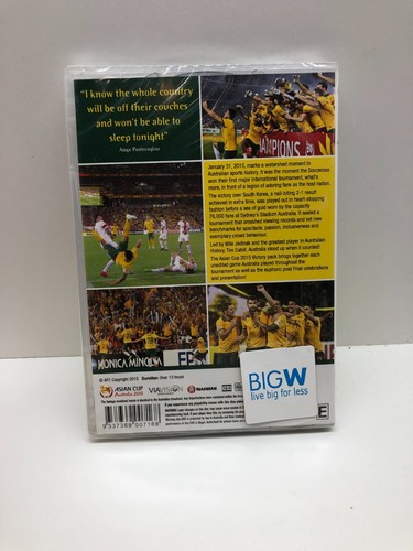 Asian Cup Australia 2015 | Victory Pack (DVD, 2015) Brand New Sealed Region 4 - Picture 2 of 2