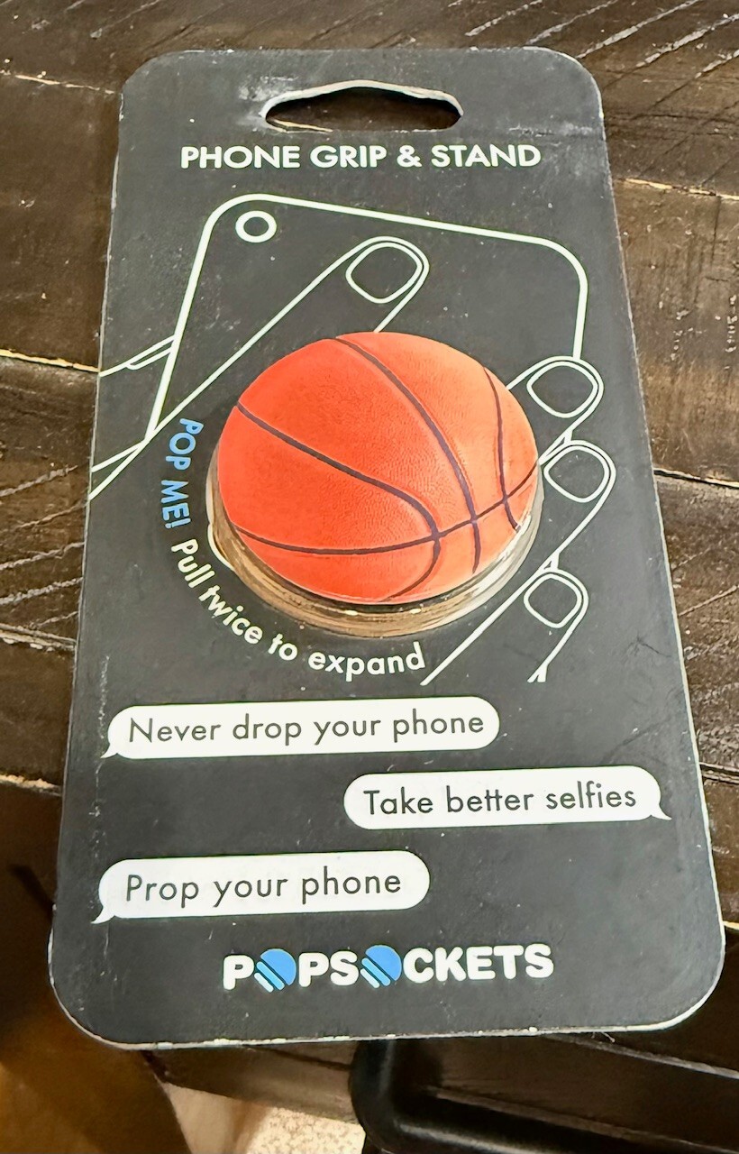 Authentic PopSockets Basketball PopSocket Pop Socket PopGrip Phone Holder-image