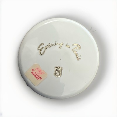VINTAGE Bourjois EVENING IN PARIS Collectible FACE POWDER Rachel New Full