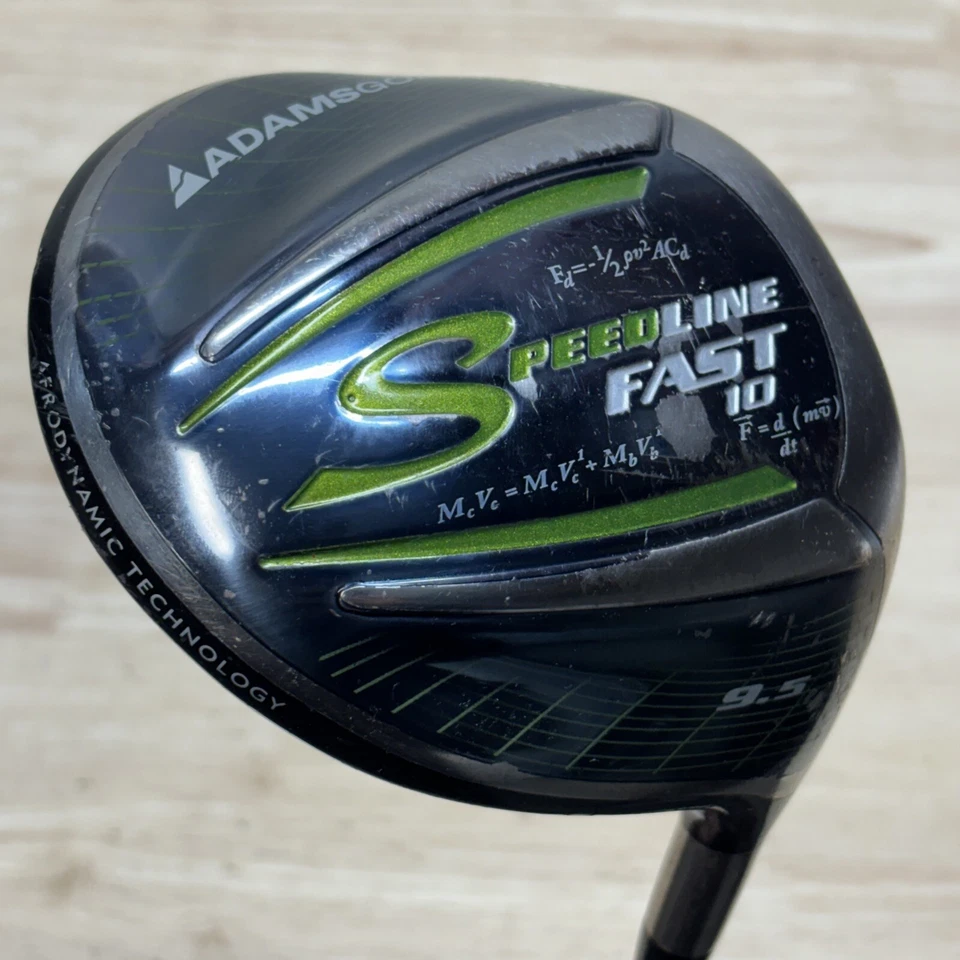 Driver Adams Golf Speedline Fast 10 Rh 9,5 graus Fujikura rígido flexível - Imagem 4 de 4