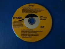 Microsoft Visual Studio 6.0 Enterprise Edition MSDN 2435.3 2004 June DVD