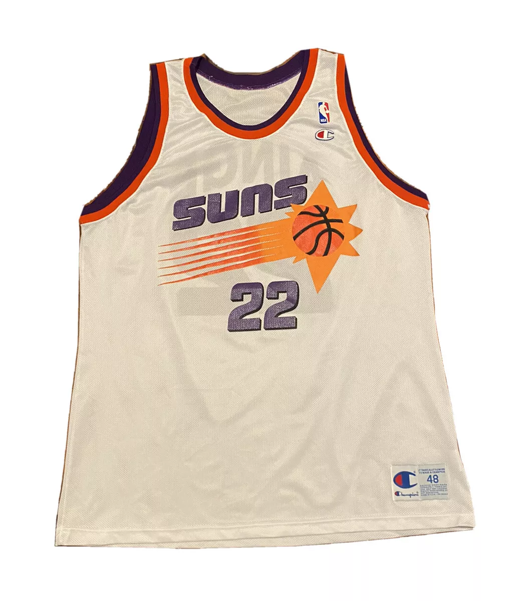 Vintage Phoenix Suns Champion Jersey Danny Ainge #22 Size 48 Mens