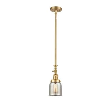Innovations Small Bell 1-Lt Mini Pendant, SG/SPM - 206-SG-G58