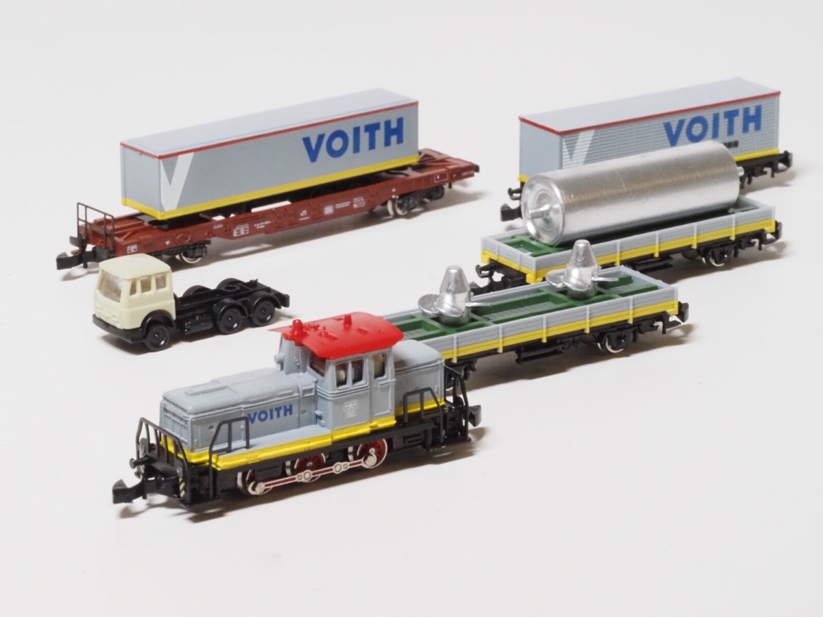 8140 Voith Train Set M.Diesel Locomotive Märklin Mini Club Z