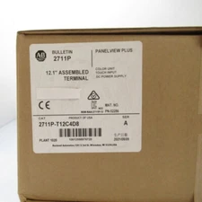 AB 2711P-T12C4D8 Allen Bradley 2711P-T12C4D8 PanelView Pl 12.1"  US Free Tax