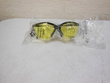 Pyramex Venture II Black Frame Safety Glasses w/ Amber Lens SB1830S