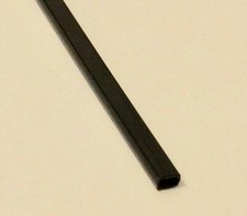 1/8" x 3/16" Black Spacer Strip for Picture Framing Acid-free Self-adhesive