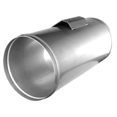 VEGETABLE CHUTE COMPLETE WITH HS14-5 KNOB, ID 7 1/8''