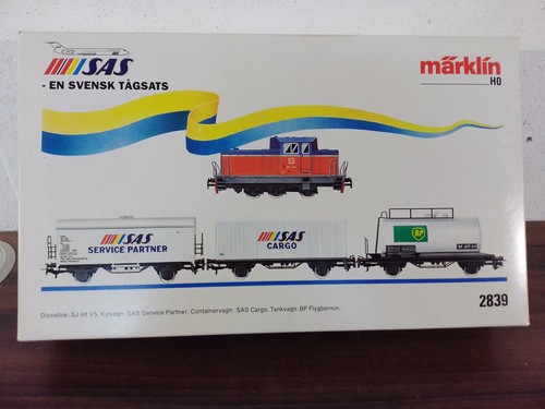 Märklin 2839 Schwedischer Airport-Zug SJ          neuw.            OVP | Condition: Gebraucht