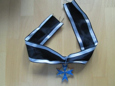 Pour le Merite am Halsband,Band alte Sammleranfertigung! - Bild 1 von 4
