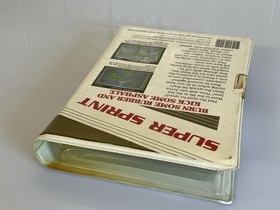 Super Sprint Nintendo NES HES Flat Lip Cart AUS Complete + Catalogue