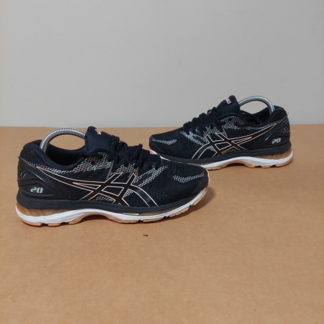 ASICS Gel Nimbus 20 Women's Black Rose SIZE 9