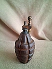 Military WW2 Trench Art MK2 Pineapple Hand Grenade Lighter