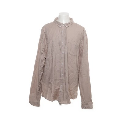 ASOS, Hemd, Größe: 6XL, Beige, Baumwolle/Elasthan, Einfarbig, Herren #FuC