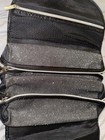 GHD Travel Bag And Heat Resistant Heat Mat Two Zip Cases Black Sparkle Bow — photo 9