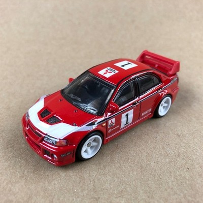 Hot Wheels Premium Thrill Climbers Mitsubishi Lancer Evolution VI 1:64 Car Loose