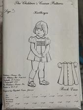 OOP/Vintage The Children's Corner Patterns #71 Kathryn