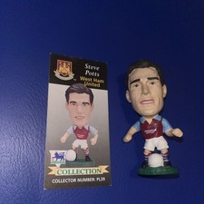 Corinthian FAPL Headliners WEST HAM Home POTTS PL39 Loose With Card 1995/96 Kit