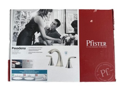Pfister LF-049-PDKK Pasadena 8 in. Widespread Bathroom Faucet - Brushed Nickel