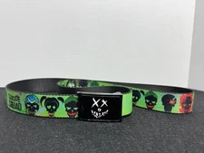 DC Comics Suicide Squad Licensed Seat Belt Style Buckle Down Bottle Opener 51”