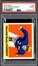1948 Leaf #89 William O’Connor (Blue Jersey) Very High End - PSA 2