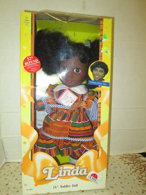 OLMEC 14''  Vinyl Toddler Doll ''Linda'' *NIB
