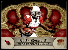 2012 Panini Crown Royale Early Doucet Arizona Cardinals #83