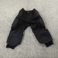 Storelli Shorts Mens S Black ExoShield Padded Soccer Goalkeeper Futbol 3/4 Pants