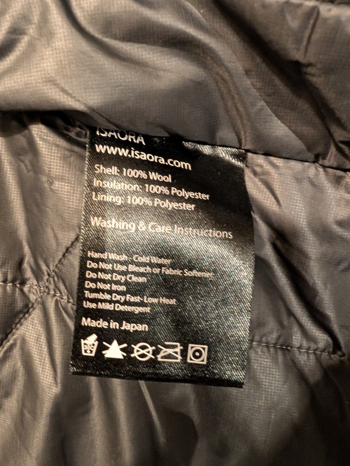 Isaora  / Diffeducation Coat Large Wool/Windstopp… - image 6