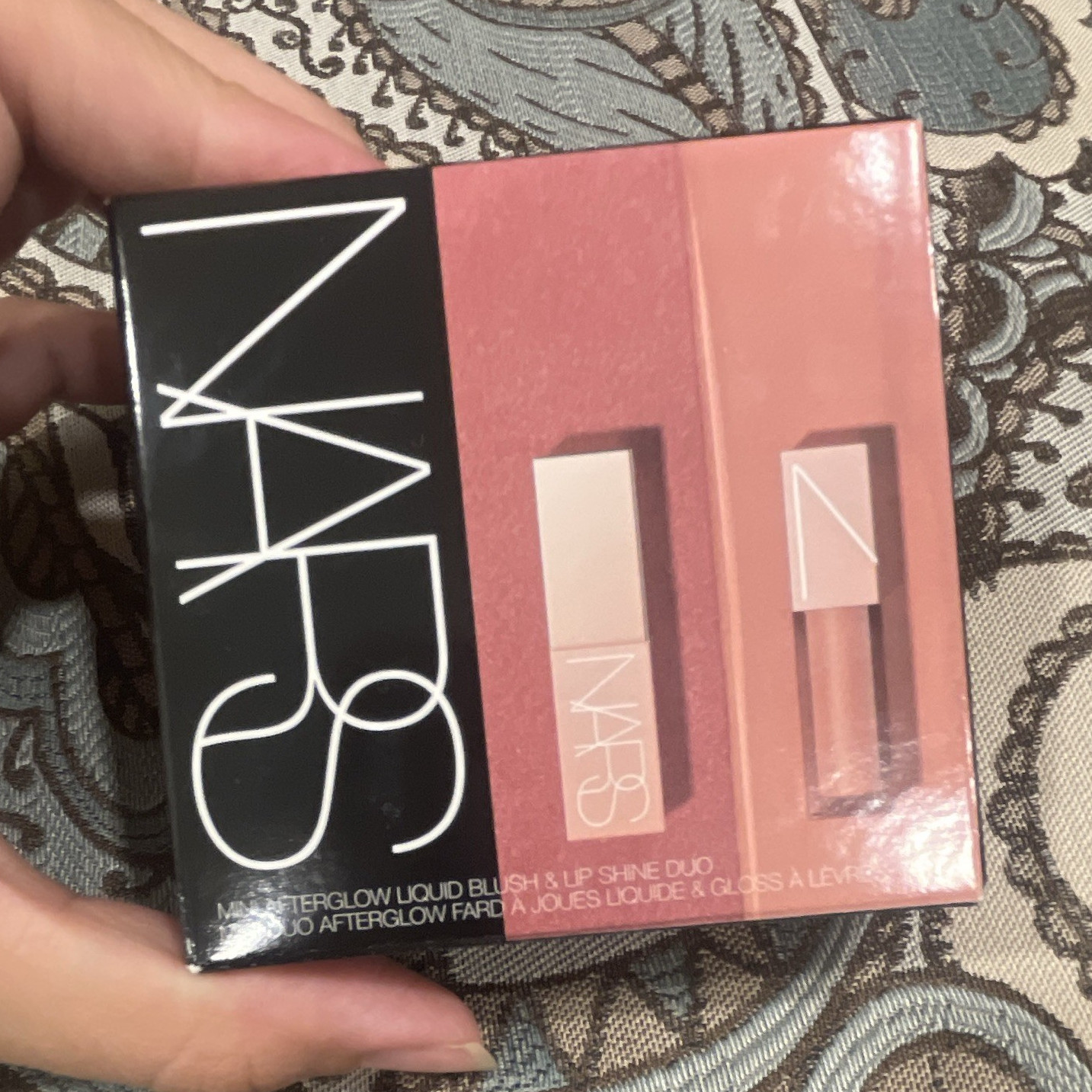 NARS Afterglow Liquid Blush & Lip Shine Duo Set - Liquid Blush + Lip Gloss