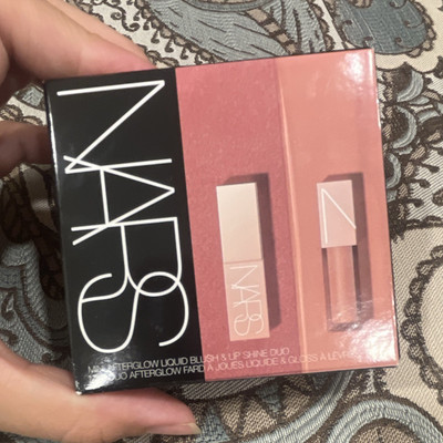 NARS Afterglow Liquid Blush & Lip Shine Duo Set - Liquid Blush + Lip Gloss