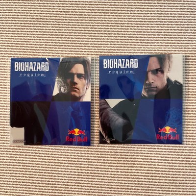 Resident Evil Requiem Red Bull Leon Sticker Japan Limited Collaboration