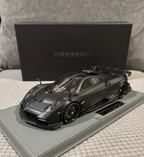 1/18 BBR Pagani Imola 2020 Matt  Black Limited With Display Case Defect Model