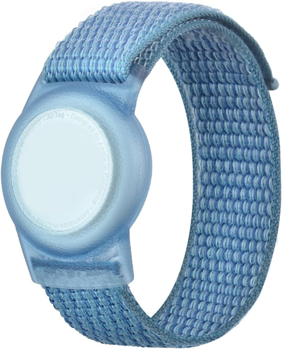 Bracciale AirTag Per Bambini – Cinturino Regolabile In Nylon Anti-perso, Adatto A Polso 170x22mm