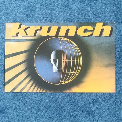 Rave Flyer - A5 - Krunch @ Laserdome - Club Rave Flyers, Acid House 